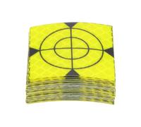 sourcing map 40pcs Survey Reflector Sheets 40x40mm Self-adhesive Reflective Tape Survey Target Mark for Total Stations, Green