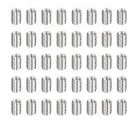 sourcing map 40pcs Thread Repair Inserts M4 x 0.7 Male to M2 x 0.4 Female Thread 6mm Long Stainless Steel Reducing Nuts Metric Self Tapping Sleeves Threaded Reducer Industrial Fasteners