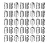 sourcing map 40pcs Thread Repair Inserts M6 x 1 Male to M3 x 0.5 Female Thread 10mm Long Stainless Steel Reducing Nuts Metric Self Tapping Sleeves Threaded Reducer Industrial Fasteners