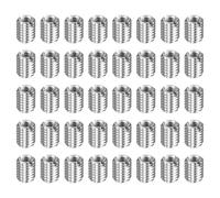 sourcing map 40pcs Thread Repair Inserts M8 x 1.25 Male to M5 x 0.8 Female Thread 10mm Long Stainless Steel Reducing Nuts Metric Self Tapping Sleeves Threaded Reducer Industrial Fasteners
