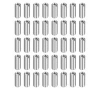 sourcing map 40pcs Thread Repair Inserts M8 x 1.25 Male to M5 x 0.8 Female Thread 20mm Long Stainless Steel Reducing Nuts Metric Self Tapping Sleeves Threaded Reducer Industrial Fasteners