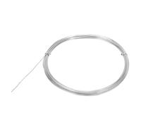 sourcing map 43 Gauge Aluminum Craft Wire, 33 Feet Bendable Wire Metal Armature Wire for Jewelry Making DIY Sculpting Floral Wreath Making Wire Wrapping Christmas Ornaments (43 AWG Silver)