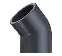 sourcing map 45 Degree Elbow PVC Pipe Fittings 2" 2 Way Furniture Grade PVC Corner Connectors Angle Elbow Side Outlet for Sewer Plumbing Drain Pipe Water Supplies Build Garden