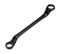 sourcing map 45 Degree Offset Box End Wrench 32mm x 36mm Metric 12 Point Chrome Vanadium Steel Double Box Wrenches Long Industrial Grade Torx Box Wrench Repair Tool, Black
