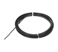 sourcing map 45 Gauge Aluminum Craft Wire, 33 Feet Bendable Wire Metal Armature Wire for Jewelry Making DIY Sculpting Floral Wreath Making Wire Wrapping Christmas Ornaments (45 AWG Black)