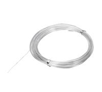sourcing map 45 Gauge Aluminum Craft Wire, 66 Feet Bendable Wire Metal Armature Wire for Jewelry Making DIY Sculpting Floral Wreath Making Wire Wrapping Christmas Ornaments (45 AWG Silver)