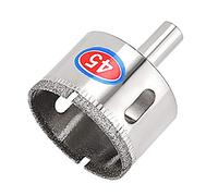 sourcing map 45mm Diamond Drill Bit Hole Saw for Glass Tile Marble Fiberglass Ceramic Porcelain Bottles Pots Brick