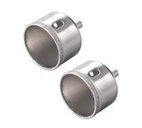 sourcing map 45mm Diamond Drill Bits Hole Saws for Glass Tile Porcelain Marble Ceramic Bottles Pots Brick Pack of 2