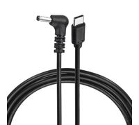 sourcing map 45W PD Trigger Cable, 15V 3A 3.5x1.35mm Type-C Right Angle Power Cord 2.0m/6.6ft USB C to DC PD Power Fast Charging Cable for Portable Monitor, Security Camera
