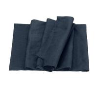 sourcing map 47" Elastic Cuffs Ribbed Trims Cotton Fabric Knit Rib Stretch Tape Cuff Sleeve Waistband for Sewing, 20" Wide Navy Blue