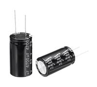 sourcing map 4700uF 63V 22x40mm Electrolytic Capacitor, Radial Leads Aluminum Capacitors for TV, LCD Monitor, VCD, 20Pcs
