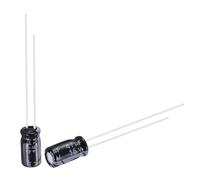 sourcing map 47uF 16V 4x8mm Electrolytic Capacitor, Radial Leads Aluminum Capacitors for TVs, LCD Monitor, VCD, 50Pcs