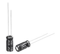 sourcing map 47uF 16V 5x11mm Electrolytic Capacitor, Radial Leads Aluminum Capacitors for TV, LCD Monitor, VCD, 15Pcs