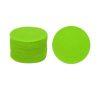 sourcing map 48 Pcs Carpet Spot Markers, 4 Inch Circle Floor Dots for Classroom Carpet, Circles Spots Dots for Preschool Teacher Supplies, Flexible Seating, Grass Green