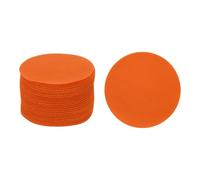 sourcing map 48 Pcs Carpet Spot Markers, 4 Inch Circle Floor Dots for Classroom Carpet, Circles Spots Dots for Preschool Teacher Supplies, Flexible Seating, Orange