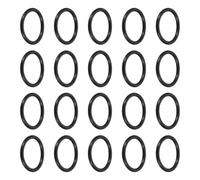 sourcing map 48Pcs A-015 Nitrile Rubber O-Rings, 9/16" ID 11/16" OD 1/16" Width Round Seal Rings Gasket for Lighter Repair Flashlight Lens Faucet Seal Repair Air Machine Plumbing Compressor