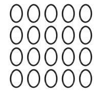 sourcing map 48Pcs A-018 Nitrile Rubber O-Rings, 3/4" ID 7/8" OD 1/16" Width Round Seal Rings Gasket for Lighter Repair Flashlight Lens Faucet Seal Repair Air Machine Plumbing Compressor