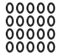 sourcing map 48Pcs A-206 Nitrile Rubber O-Rings, 1/2" ID 3/4" OD 1/8" Width Round Seal Rings Gasket for Lighter Repair Flashlight Lens Faucet Seal Repair Air Machine Plumbing Compressor