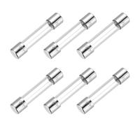 sourcing map 4A 250V 6x30mm Time Delay Glass Fuse UL Listed Slow Blow Fuse for Home Appliances(Pack of 6)