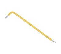 sourcing map 4mm Ball End Hex Key Wrench, L Shaped Long Arm S2 Steel Repairing Tool