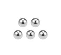 sourcing map 4mm Bearing Balls Tungsten Carbide G25 Precision Balls 10pcs