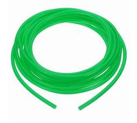 sourcing map 4mm ID x 6mm OD Silicone Tubing, 16.4ft High Temp Silicone Air Tube Drip Irrigation Hose Pipe for Home Brewing Wine Beer Line and Aquaponics, Green