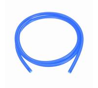 sourcing map 4mm ID x 6mm OD Silicone Tubing, 3.3ft High Temp Silicone Air Tube Drip Irrigation Hose Pipe for Home Brewing Wine Beer Line and Aquaponics, Blue