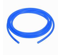 sourcing map 4mm ID x 6mm OD Silicone Tubing, 6.6ft High Temp Silicone Air Tube Drip Irrigation Hose Pipe for Home Brewing Wine Beer Line and Aquaponics, Blue