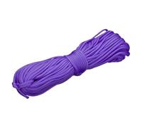 sourcing map 4mm Paracord Rope, 100ft/30.5m 7 Strand Heavy Duty Camping Rope Braided Polypropylene Ropes, Lightweight Tie-Downs Utility Cord for Marine, Indoor & Outdoor, Dark Purple