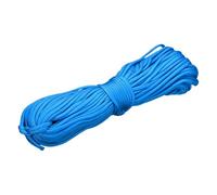 sourcing map 4mm Paracord Rope, 100ft/30.5m 7 Strand Heavy Duty Camping Rope Braided Polypropylene Ropes, Lightweight Tie-Downs Utility Cord for Marine, Indoor & Outdoor, Blue