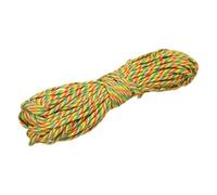 sourcing map 4mm Paracord Rope 100ft/30.5m 7 Strand Multicolor | Heavy Duty Camping Rope Braided,Polypropylene Ropes,Lightweight Tie-Downs Utility Cord,for Marine, Indoor & Outdoor