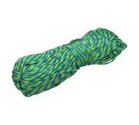 sourcing map 4mm Paracord Rope 151ft/46m 7 Strand Blue/Green | Heavy Duty Camping Rope Braided,Polypropylene Ropes,Lightweight Tie-Downs Utility Cord,for Marine, Indoor & Outdoor