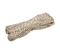sourcing map 4mm Paracord Rope, 151ft/46m 7 Strand Heavy Duty Camping Rope Braided Polypropylene Ropes, Lightweight Tie-Downs Utility Cord for Marine, Indoor & Outdoor, Beige/Black