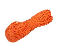 sourcing map 4mm Paracord Rope 200ft/61m 7 Strand Ginger Yellow | Heavy Duty Camping Rope Braided,Polypropylene Ropes,Lightweight Tie-Downs Utility Cord,for Marine, Indoor & Outdoor