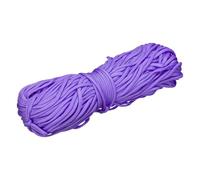 sourcing map 4mm Paracord Rope, 200ft/61m 7 Strand Heavy Duty Camping Rope Braided Polypropylene Ropes, Lightweight Tie-Downs Utility Cord for Marine, Indoor & Outdoor, Purple