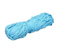 sourcing map 4mm Paracord Rope, 200ft/61m 7 Strand Heavy Duty Camping Rope Braided Polypropylene Ropes, Lightweight Tie-Downs Utility Cord for Marine, Indoor & Outdoor, Light Blue