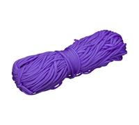 sourcing map 4mm Paracord Rope, 200ft/61m 7 Strand Heavy Duty Camping Rope Braided Polypropylene Ropes, Lightweight Tie-Downs Utility Cord for Marine, Indoor & Outdoor, Dark Purple