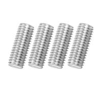 sourcing map 4Pack M12x30mm Fully Threaded Rod, 316 Stainless Steel Right Hand All Thread Screw Studs for Furniture Assembly Fastening, 1.75mm Pitch