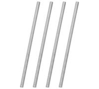 sourcing map 4Pack M6x150mm Fully Threaded Rod, 316 Stainless Steel Right Hand All Thread Screw Studs for Furniture Assembly Fastening, 1mm Pitch