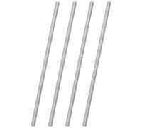 sourcing map 4Pack M6x180mm Fully Threaded Rod, 316 Stainless Steel Right Hand All Thread Screw Studs for Furniture Assembly Fastening, 1mm Pitch