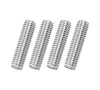 sourcing map 4Pack M8x30mm Fully Threaded Rod, 316 Stainless Steel Right Hand All Thread Screw Studs for Furniture Assembly Fastening, 1.25mm Pitch