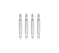 sourcing map 4pcs 10mm Watch Spring Bar 1.8mm Thickness Band Pins Double Fringe Stainless Steel Replacement Pin for Watch Band Link