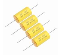 sourcing map 4Pcs 12uf Frequency Divider Capacitor, 250V Axial Audio Speaker Crossover MKP Film Capacitor