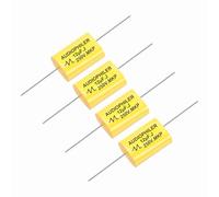 sourcing map 4Pcs 12uF High-Frequency Divider Capacitor, 264V Audio Speaker Crossover Non-Polarity Polypropylene MKP Film Capacitors