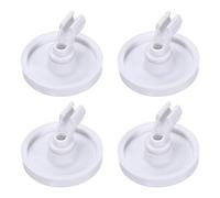 sourcing map 4pcs 154174501 Dishwasher Wheels Bracket Stable Durable For Wheels Bracket Replacement Part 154174401 AP2135554 154294801 AH452448