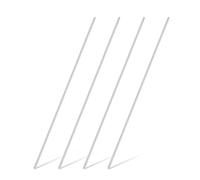 sourcing map 4Pcs 316 Stainless Steel Round Rod 5/16" Dia 19.7" Length Metal Solid Shaft Rods Corrosion Resistant Round Steel Bars Stock for Industrial DIY Project, 8mm x 500mm, Silver