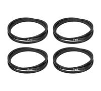 sourcing map 4Pcs 3L610 Classic Wrapped Rubber V-Belt, 61"(1549mm) Outside Circumference, 3L Profile V Belt 3/8" Width 7/32" Height