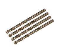 sourcing map 4PCS 6.8mm Drilling Dia Straight Shank High-Speed Steel Cobalt Metric Twist Drill Bit Rotary Tool