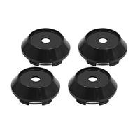 sourcing map 4pcs 67mm Dia Plastic Car Wheel Tyre Center Hub Caps Covers Protector Black