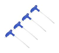 sourcing map 4pcs 8mm Hex Key T-Handle Dual End Wrench, Metric CR-V Steel Flat End Spanner for Automotive Household Maintenance